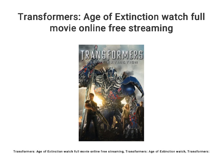transformer full movie free online